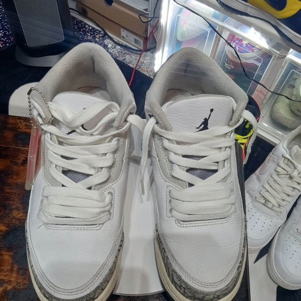 Nike air Jordan 3 retro GS hide n sneak - Picture 6 of 7